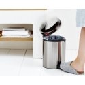 Brabantia 112102 урна для мусора 5 L Круглый Нержавеющая сталь