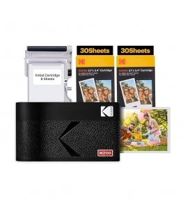 KODAK pārnēsājamā printeri Mini 2 Spausdintuvas ERA 2,1x3,4