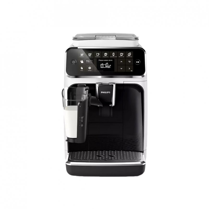 AeroPress Premium - stiklinis kavos ruošimo aparatas baltas