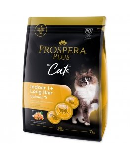 Prospera Plus Indoor 1+ lašiša Ilgi plaukai 7kg