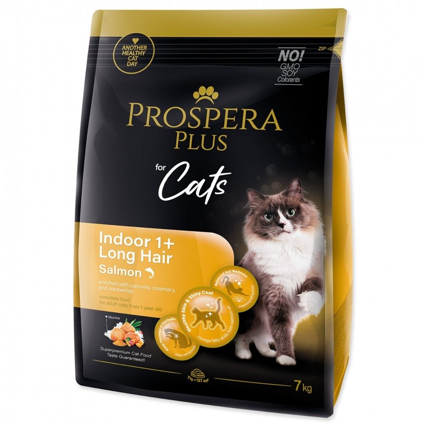 Prospera Plus Indoor 1+ lašiša Garie mati 7kg