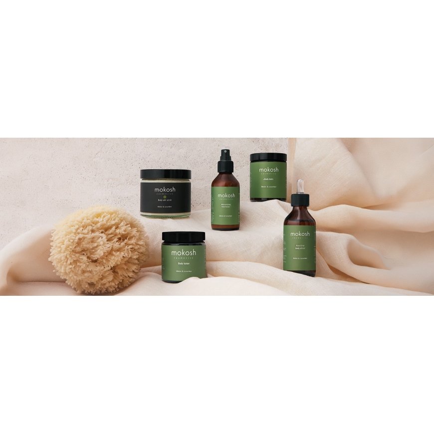 Mokosh Melon ķermeņa losjons ar gurķiem 180ml