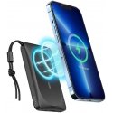 Išorinė baterija POWER BANK VEGER (VP1151) 10000mAh su belaidžiu įkrovikliu (Magsafe 15W) balta