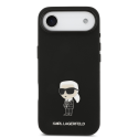 Karl Lagerfeld Liquid Silicone Metal Ikonik Case for iPhone Air