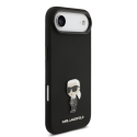 Karl Lagerfeld Liquid Silicone Metal Ikonik Case for iPhone Air