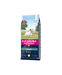 Sausas šunų ėdalas - Eukanuba suaugusių didelių veislių vištienos skonio, 18 kg