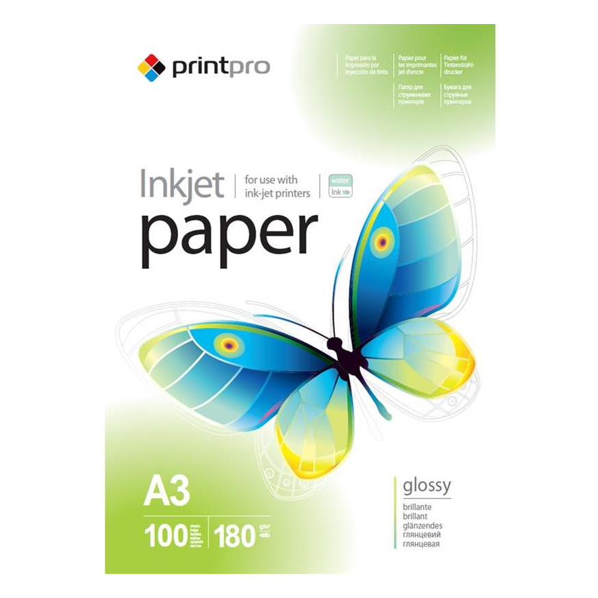 ColorWay PrintPro väga läikiv fotopaber, A3, 180 g/m², 100 lehte