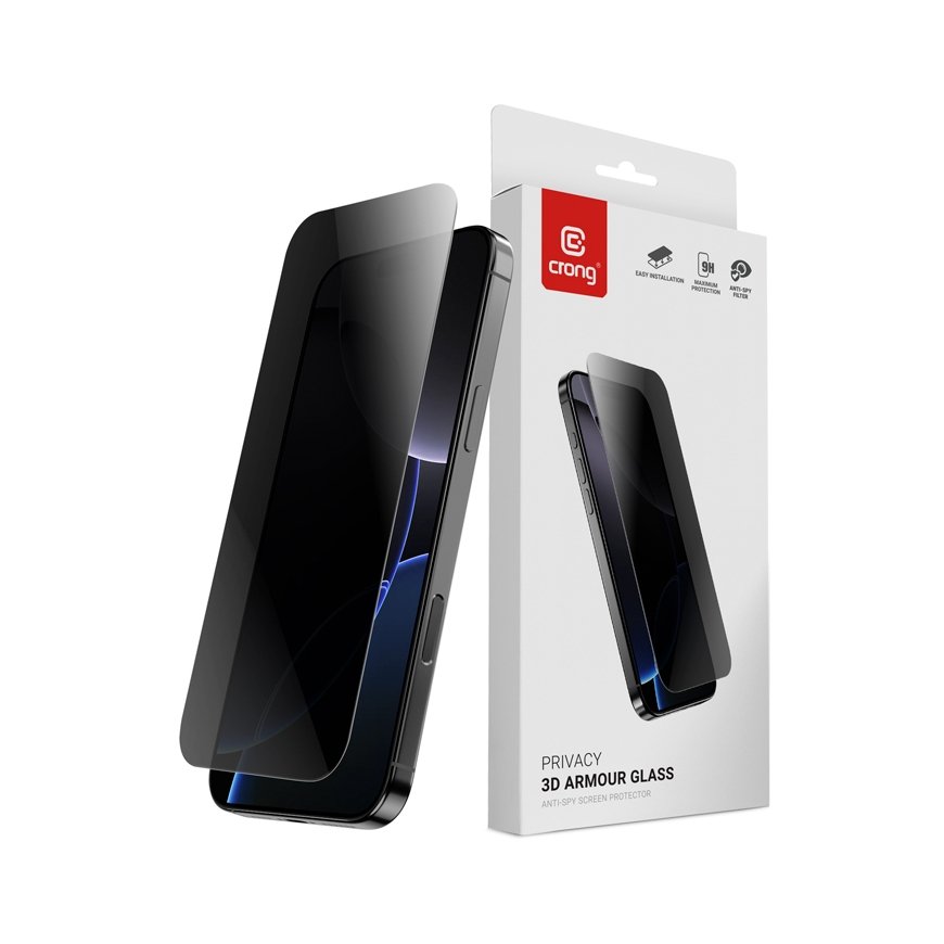 Crong Privacy 3D Armour Glass 3 Apple 1 tk