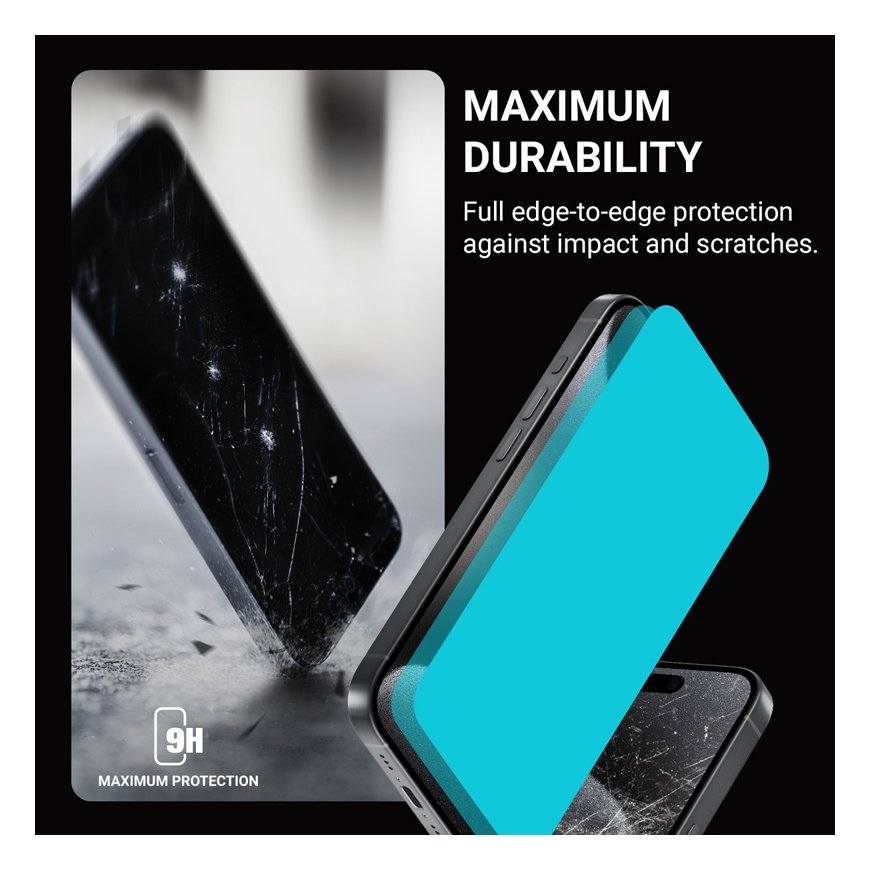 Crong Privacy 3D Armour Glass Privatumo ekrano aspauga Apple 1 vnt – 4
