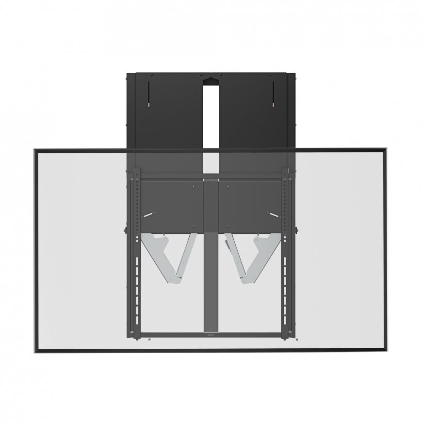 Deltaco ARM-0800 televizora stiprinājums 190,5 cm (75") Melns