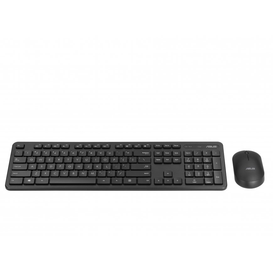 ASUS CW100 tastatūra Pele iekļauta Universāls RF Bezvadu QWERTY Amerikāņu angļu valoda Melns – 2