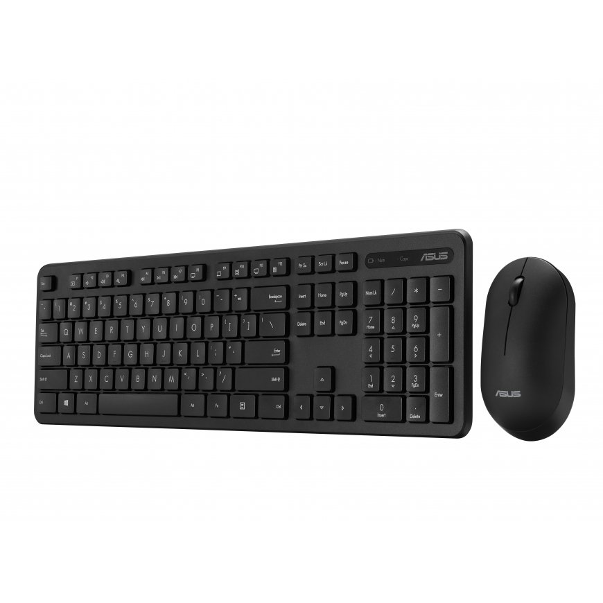 ASUS CW100 klaviatuur Hiir kaasa arvatud Universaalne Raadioside QWERTY Ameerika inglise keel Must – 5