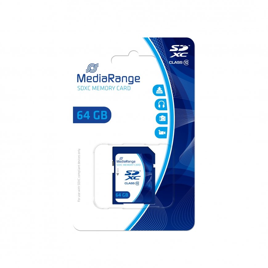 MediaRange MR965 memory card 64 GB SDXC Class 10 – 2