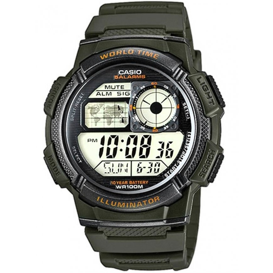 CASIO AE-1000W-3AVDF Vīriešu pulkstenis