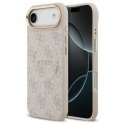 GUESS vāciņš, paredzēts IPHONE 17 Air, saderīgs ar MagSafe GUHMP17MP4MSEGCP (PU 4G W/ Classic), rozā