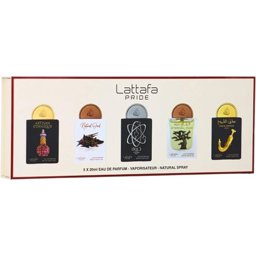 Lattafa dāvanu komplekts 20ml X 5 gab. dāvanu kaste 02