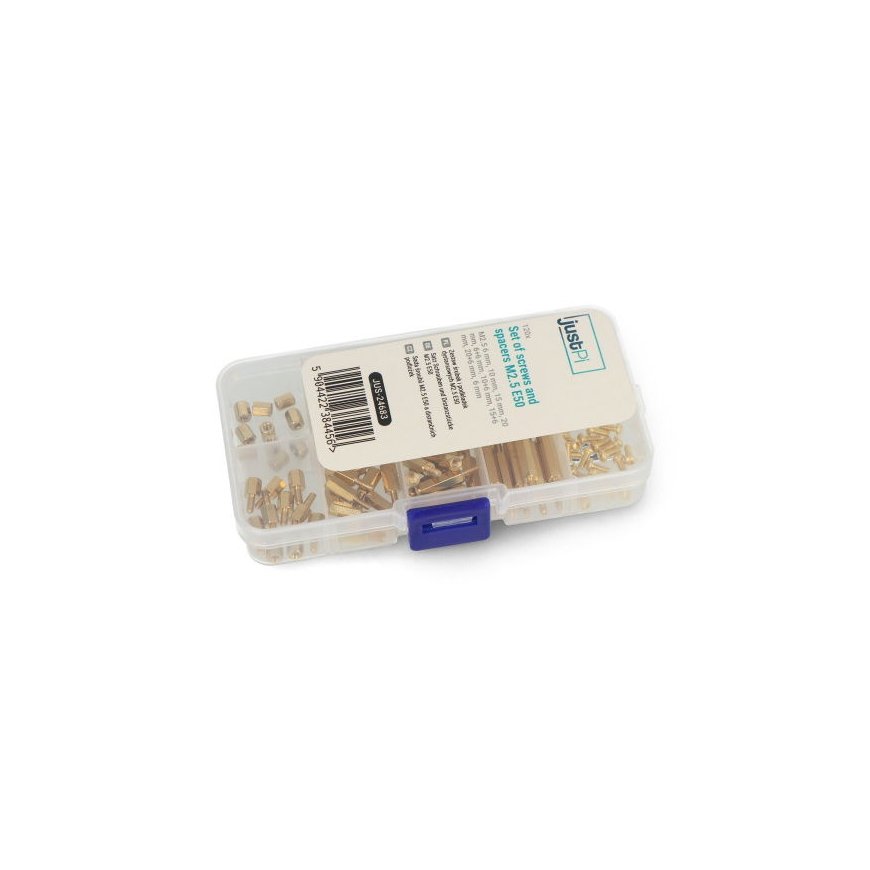 Urbumu un starpnieku komplekts M2.5 E50 - 120 gab., - justPi