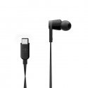 Belkin ROCKSTAR Austiņas Vadu Ausīs Zvani / mūzika USB Veids-C Melns
