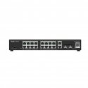 Ruijie Networks RG-ES220GS-P tīkla pārslēgs Vadīts L2 Gigabit Ethernet (10/100/1000) Power over Ethe Ruijie Networks RG-ES220GS-P tīkla pārslēgs Vadīts L2 Gigabit Ethernet (10/100/1000) Power over Ethe
