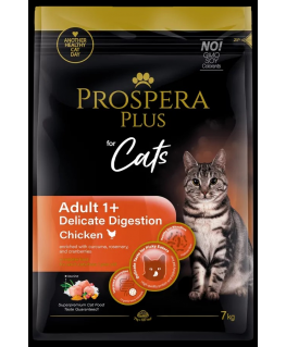 Barība kaķiem – Prospera Plus Adult 1+ Chicken Delicate Digestio