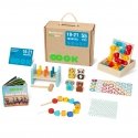 WOOPIE Žalias Montessori edukacinė dėžė 7in1 WOOPIE Žalias Montessori edukacinė dėžė 7in1