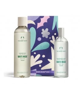 The Body Shop Baltas MUSK KOLEKCIJA DOVANŲ RINKINYS 4 vnt.