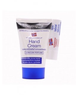 Neutrogena kontsentreeritud kätekreem, 50 ml + huulepalsam