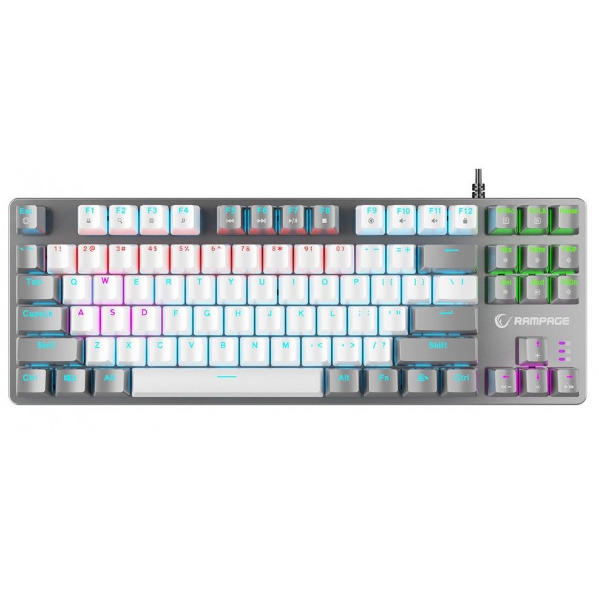 Rampage Klaviatūra žaidimām mehāniskā Snug RGB