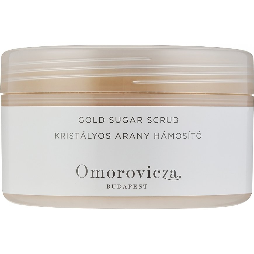 Omorovicza „Gold Sugar Scrub“ cukraus kūno šveitiklis, 200 ml