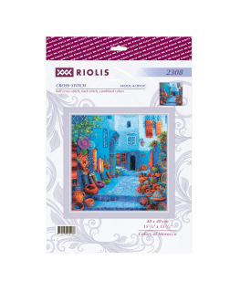 Uab Riolis ristipistoinnin sarja. "Marokon värit" 40x40 cm SR2308