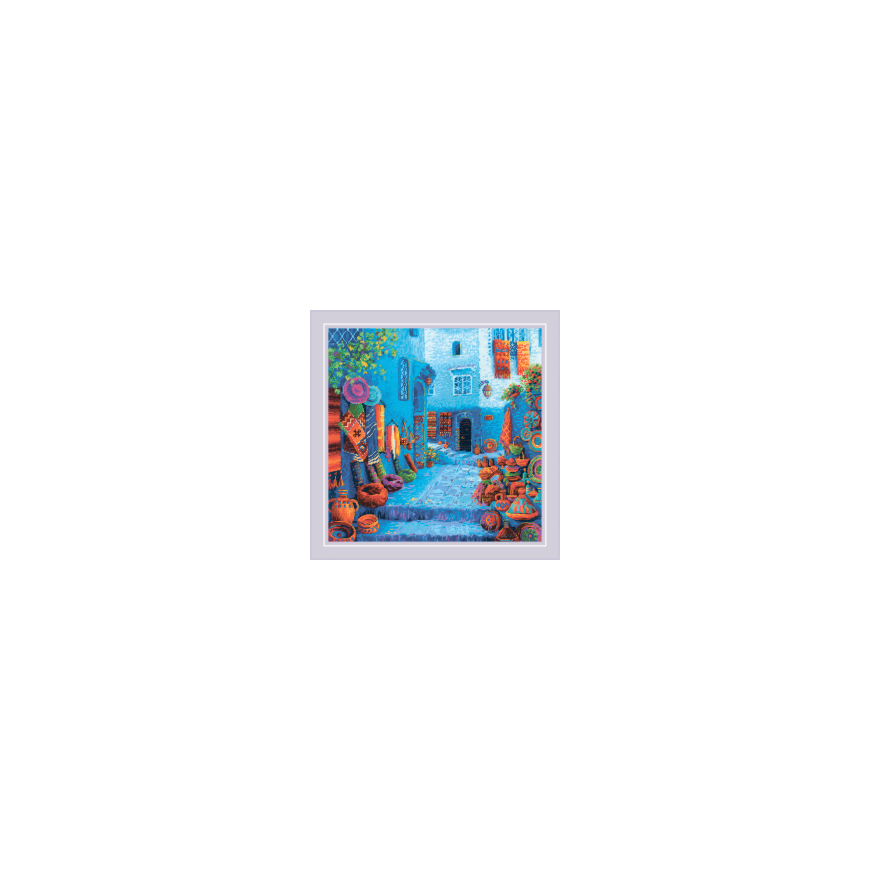 Uab Riolis krustojumu izšūšanas komplekts. „Maroko krāsa“ 40x40 cm SR2308 – 2