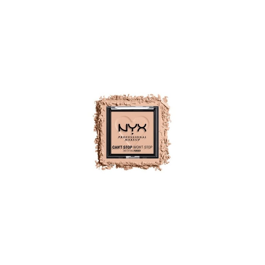 Nyx Can’t Stop Won’t Stop -peitepuuteri, keskikokoinen, 6 g