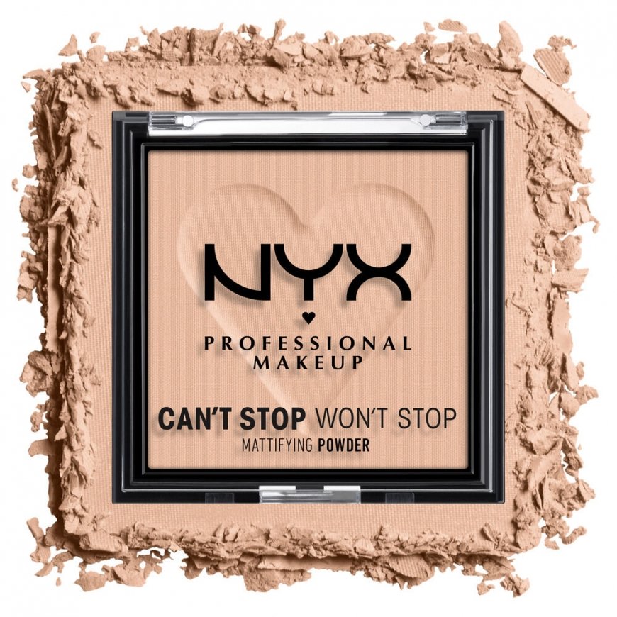 Nyx Can’t Stop Won’t Stop матовые порошковые румяна, средней величины, 6 г – 2