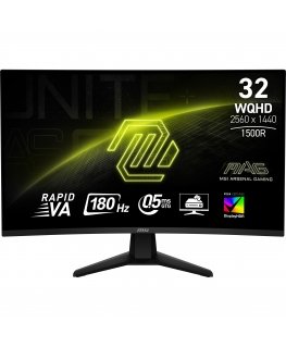MSI MAG 32CQ6F PC lamekuvar 80 cm (31.5") 2560 x 1440 pikslit Wide Quad HD Must