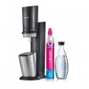 SodaStream Crystal 3.0 Metalli, Ruostumaton teräs musta SodaStream Crystal 3.0 Metalli, Ruostumaton teräs musta