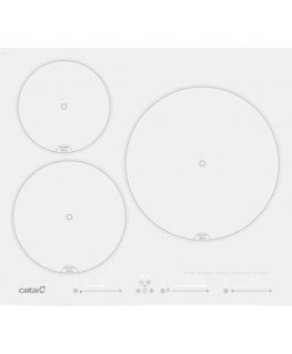 CATA INSB 6003E2 WH Balts Iebūvēts 59 cm Zonas indukcijas plīts 3 zone(s)