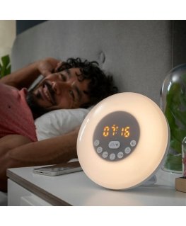 InnovaGoods Rechargeable Sunrise Alarm Clock