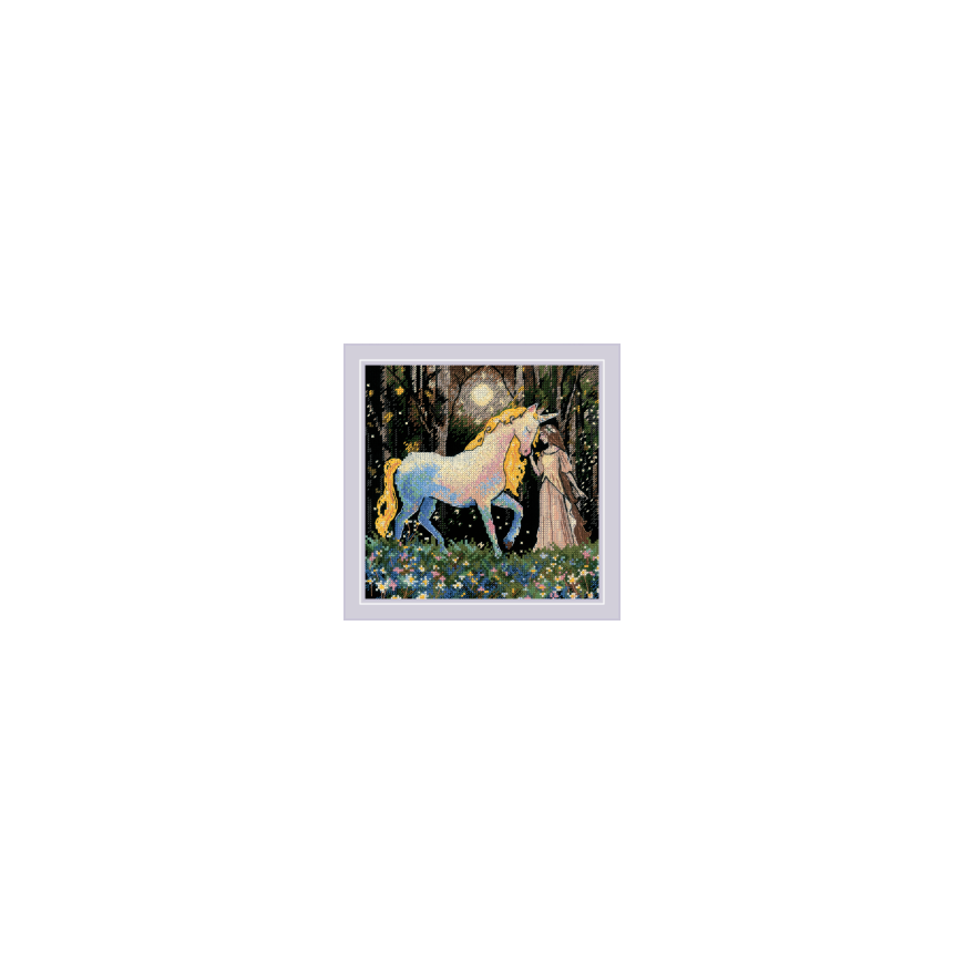 Uab Riolis Kryželiu siuvinėjimo rinkinys. "Unicorn Tale" 20x20 cm SR2307 – 2