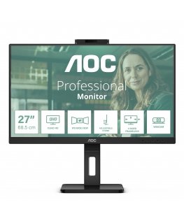 AOC Q27P3QW tietokoneen litteä näyttö 68,6 cm (27") 2560 x 1440 pikseliä Quad HD musta