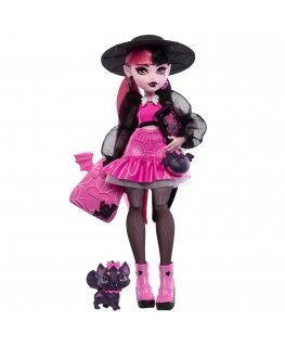 Monster High Draculaura Fashion Doll with Pet Count Fabulous and Accessories