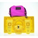Versace Geltona Diamond komplekts sievietēm (EDT, 90 ml + dušo želeja, 100 ml + ķermeņa losjons, 100 ml + kosmētikas soma)