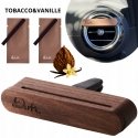 Teesa Запах для автомобиля DUFT Tobacco&Vanilia – деревянный диффузор на решетку +2 вкладыша Teesa Запах для автомобиля DUFT Tobacco&Vanilia – деревянный диффузор на решетку +2 вкладыша