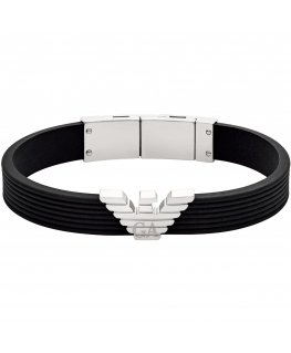 Armani stilīga vīriešu aproce ar ērļa logo EGS3168040
