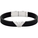 Armani stilīga vīriešu aproce ar ērļa logo EGS3168040 Armani stilīga vīriešu aproce ar ērļa logo EGS3168040