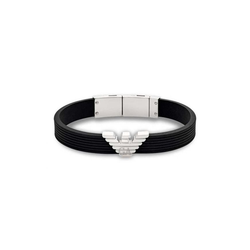 Armani Stilinga meheline käevõru kotkaste logoga EGS3168040 – 2