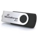 MediaRange MR1953 USB atmintukas 64 GB C tipo USB 3.2 Gen 1 (3.1 Gen 1) Juoda, Sidabras