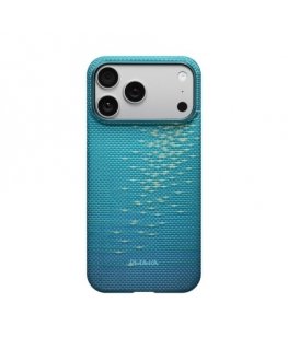PITAKA Ultra-Slim MagSafe Case for iPhone 17 Pro Max Lucid Blue