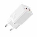 Baseus GaN5 Pro 40W Universāls Balts AC Ātrā uzlāde Iekštelpas Baseus GaN5 Pro 40W Universāls Balts AC Ātrā uzlāde Iekštelpas