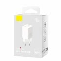 Baseus GaN5 Pro 40W Универсальная Белый Кабель переменного тока Быстрая зарядка Для помещений Baseus GaN5 Pro 40W Универсальная Белый Кабель переменного тока Быстрая зарядка Для помещений