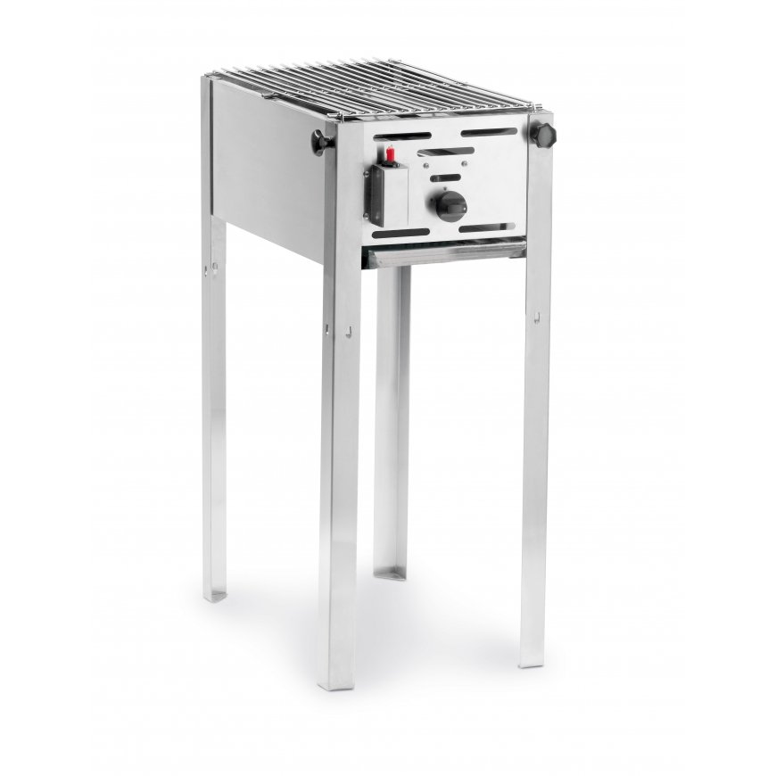 Hendi GRILL-MASTER MINI Grils Gatavošanas virsma Propāna/butāna Nerūsējošs tērauds 5800 W – 2